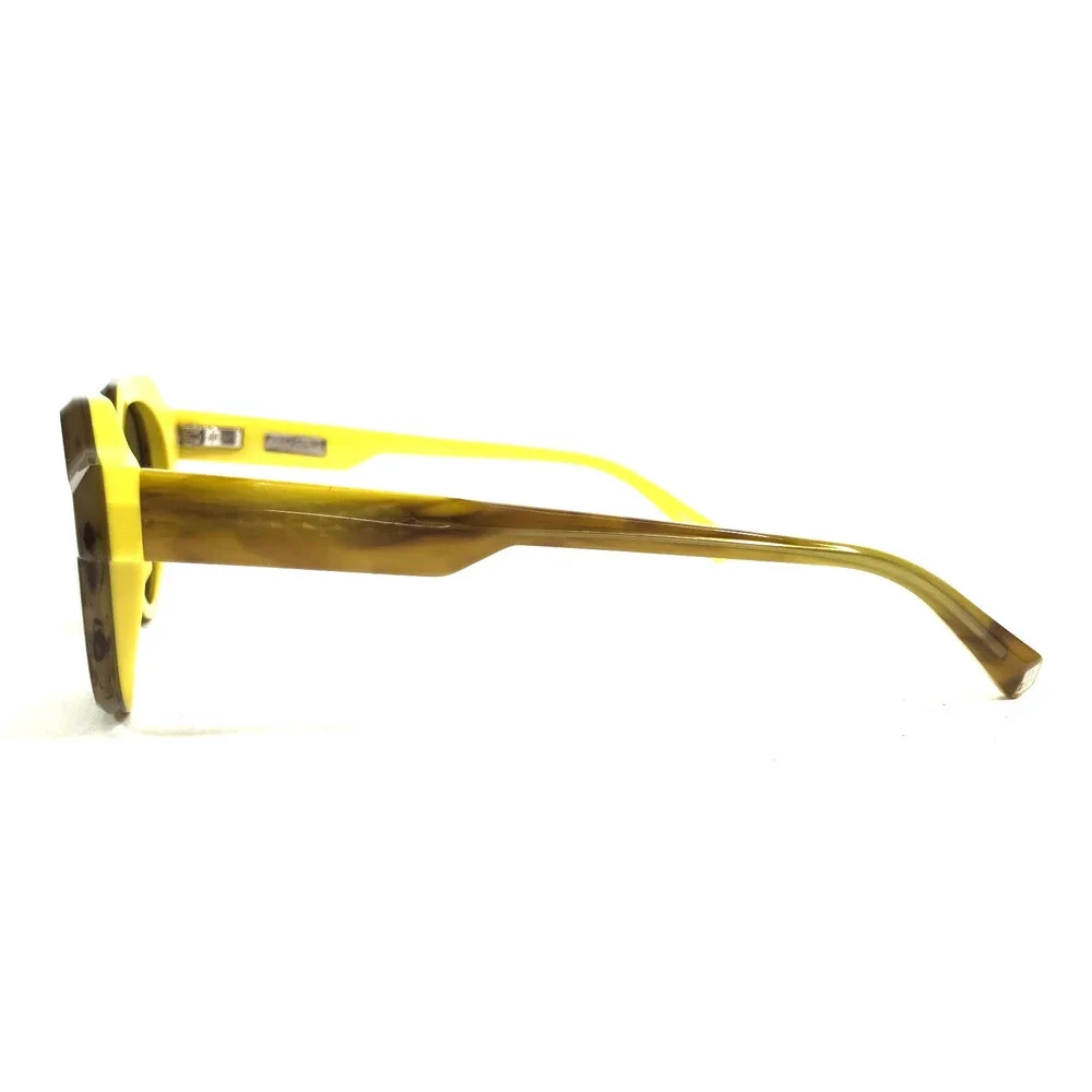 J. F. Rey Sunglasses PORTLAND 9055SOL Brown Yellow Frames Brown Polarized Lenses